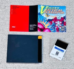 Veigues Tactical Gladiator (NEC Turbografx 16) Complete Game - Manual & Sleeve