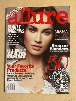 june 2010 Allure magazine Megan Fox sexy cover + Summer Bikini's - Image 1 of 4