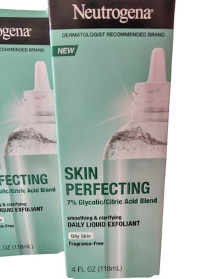 Neutrogena Skin Perfecting Daily Liquid Facial Exfoliant with 7% Glycolic 4oz. - Image 1 of 4