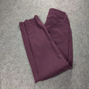 Chico’s So Slimming Pants Womens 00 Purple Straight Leg Stretch Casual Comfort - Picture 1 of 11