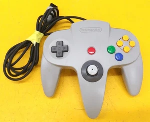 ⭐️⭐️⭐️⭐️⭐️ Mando OEM Nintendo 64 N64 NUS-005 Gris - Imagen 1 de 9