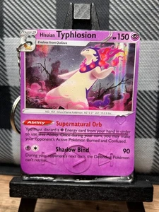 Pokémon Keychain: Hisuian Typhlosion _ Trading Card Key Chain, Resin - Picture 1 of 1