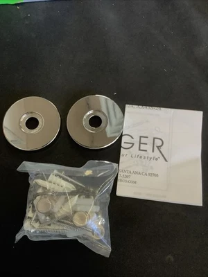 Kit de montaje en estante Ginger Hotel. Cromo pulido. 464B/PC W21 Foto 1 de 4