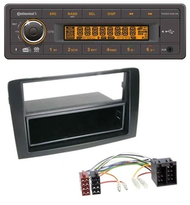 Continental Bluetooth MP3 USB DAB Autoradio für Fiat Idea (350 03-11) schwarz - Bild 1 von 5