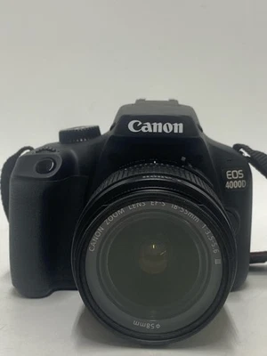 CANON EOS 4000D w EF-S 18-55mm Lens (UD2109399) - Image 1 of 4