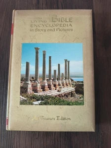 1968 Living Bible Encyclopedia Vol. 1 Art Treasure Edition HC Illustrated Bible - Imagen 1 de 11