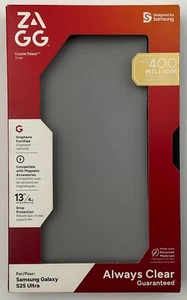 ZAGG Crystal Palace Magnetic Clear Case for Samsung Galaxy S25 Ultra 702317278 - Picture 1 of 6