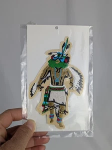Kwahu Eagle Kachina Native American Indian Embroidered Appliqué Patch #111 NIP - Picture 1 of 3