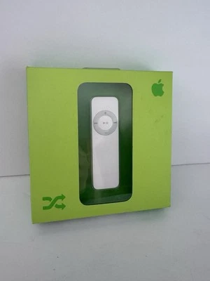 APPLE IPOD SHUFFLE (512 MB) 1st Generation White In Box M9724LL/A - NEW NOS - Image 1 of 4
