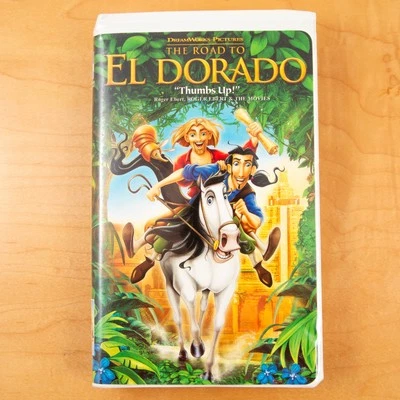 The Road to El Dorado - Dreamworks (VHS-2000) Video Tape - Image 1 of 3