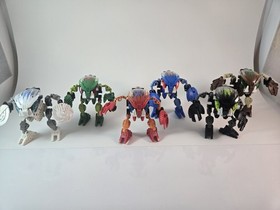 2002 Lego Bionicle BOHROK (8560 - 8565) Complete Set of 6 with Krana