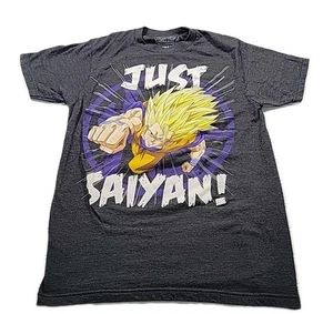 Dragon Ball Z T shirt JUST SAYAN!!!  Mens Size SMALL Ripple Junction - Picture 1 of 6