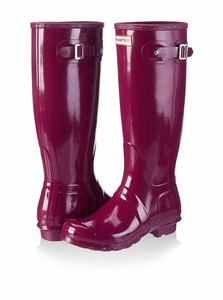 Stivali da pioggia da donna viola Hunter | Acquisti Online su eBay