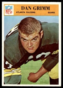 1966 Philadelphia Dan Grimm Rookie Atlanta Falcons #5 - Picture 1 of 2