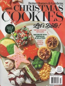 BETTER HOMES AND GARDENS CHRISTMAS COOKIES 2024 home of taste Food network - Picture 1 of 1