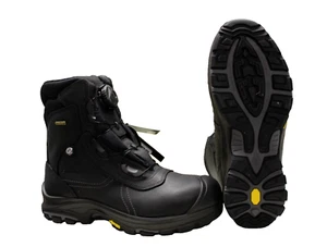 Grisport BOA Fastening Safety Boots Vibram Sole Black Waterproof Steel Toe UK 6 - Picture 1 of 17