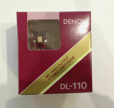 Denon DL-110 High Output MC Cartridge, Japan made by Denon. I am 2juki-cartridge - Image 1 of 4