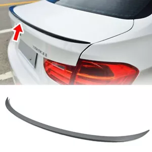 Unpainted FOR BMW 3er E90 4DR Sedan M3 Style Rear Trunk Spoiler Wing 2010 - Picture 1 of 10
