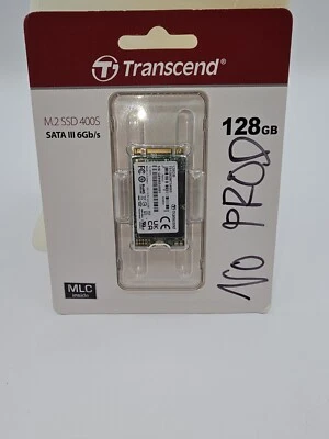 128GB Transcend M.2 NGFF 2242 42mm SATA III 6Gbps SSD MTS400 MLC Flash 560MB/sec - Image 1 of 2