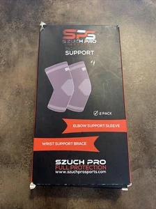 SPS Szuch Pro Sports Professional 2 Pack Elbow & Wrist Sleeves -Gray Size Medium - Picture 1 of 10