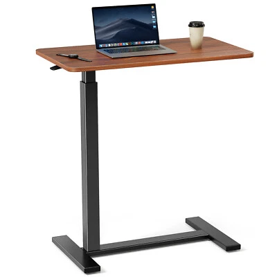 Multi Functional Bedside Table Adj. Rolling, and Mobile for Laptop Use at Home - Image 1 of 4