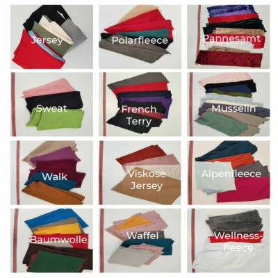 Qualitativ hochwertige Kiloware verschiedenste STOFFE-viele schöne Farben A Ware - Bild 1 von 4