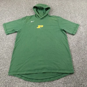 Purdue Boilermakers Hoodie Mens XL Green Nike Sweatshirt Tee College Basketball - Picture 1 of 12