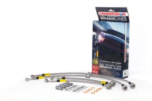 Goodridge Fits 09-15 Nissan Maxima Stainless Steel Brake Line Kit - Picture 1 of 10
