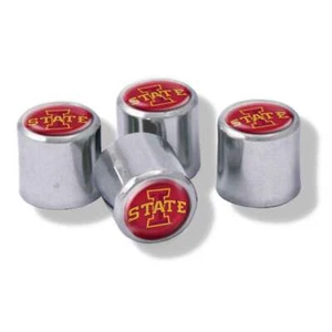 Iowa State Cyclones Domed Valve Stem Caps - Picture 1 of 1