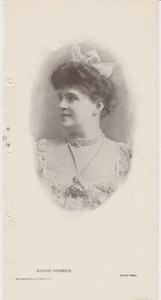 1906 Marcella Sembrich 6x12 Vintage Printed Photo of Grand Opera Star - Picture 1 of 2