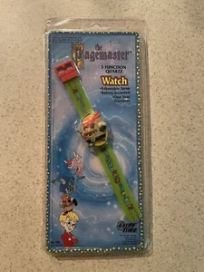 1994 The Pagemaster Watch Gordy Time Pirate Twentieth Century Fox NIP - Picture 1 of 2