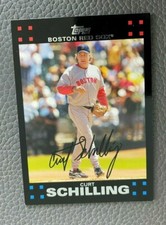2007 Red Sox Topps #BOS6 Curt Schilling - Red Sox -