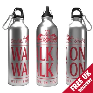Liverpool Water Bottle Walk On 750ml 2-Lid Aluminium Silver - Picture 1 of 7
