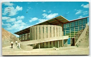 Dinosaur National Monument Quarry Visitor Center Postcard Jensen Utah PM 1959 - Bild 1 von 2