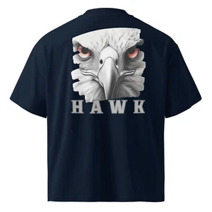 Camiseta Unisex Orgánica Oversize Cuello Alto - Imagen 1 de 7