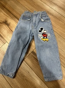 Pantalones de mezclilla de colección Mickey & Co. para niños talla 5 de Disney vintage - Imagen 1 de 5