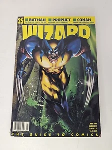 Comic Book X Men Wizard The Guide to Comics Price Guide #35 July 1994 Wolverine - Picture 1 of 2