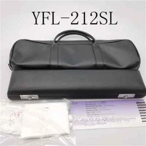 flute 16 YFL-212SL Holes Silver Transverse Flauta obturator C Key with E key - Picture 1 of 6