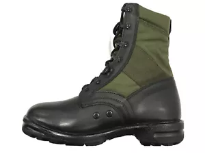 NUEVO Ejército Alemán Panamá Negro/Verde Genuino Ligero Selva Bota Talla 41 #3194 - Imagen 1 de 7