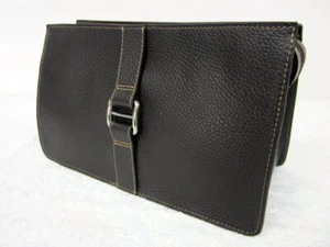 KLEINE Kulturtasche - Bellissima Creation Solingen - ECHT LEDER braun hochwertig - Picture 1 of 1