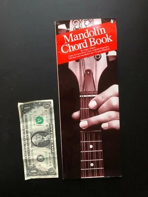  "MANDOLIN Chord Book" by James Major 1983 Music Book  - Image 1 of 4