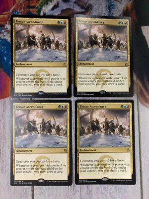 Temur Ascendancy  Khans of Tarkir X4 NM/LP - Image 1 of 2