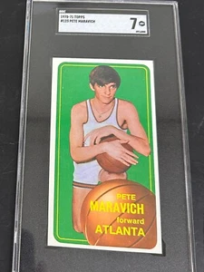 1970-71 Topps #123 Pete Maravich Rookie RC HOF!! Nr Mint Beauty! - Picture 1 of 2