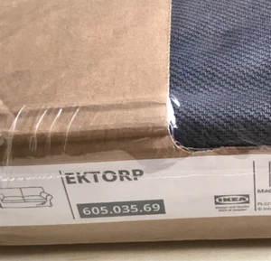 IKEA EKTORP Hallarp grau 2er Sofabezug 605.035.69 NEU/VERSIEGELT. - Bild 1 von 7