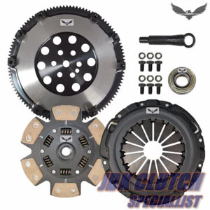 KIT DE EMBRAGUE JD ETAPA 3 Y VOLANTE FORJADO 1990-1992 ECLIPSE GST GARRA 2.0T *6 PERNOS - Imagen 1 de 5