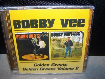 BOBBY VEE GOLDEN GREATS VOL 1 AND 2 U.K. IMPORT CD SEALED - Image 1 of 2