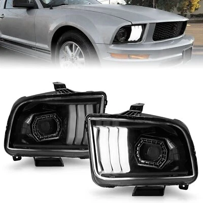 Juego de faros proyectores Anzo USA 121566 para Mustang 05-09 Foto 1 de 4