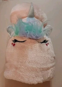 Blanket Unicorn Kids Embossed Plush Pink Throw Blanket - Picture 1 of 5