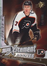 2005-06 SPx Hockey Xcitement Rookies #XR-JC Jeff Carter /999