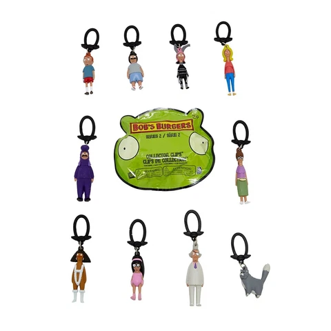 Bob's Burgers Collector Clip Series 2 Mystery Pack New Sealed Collect All 10 Cover